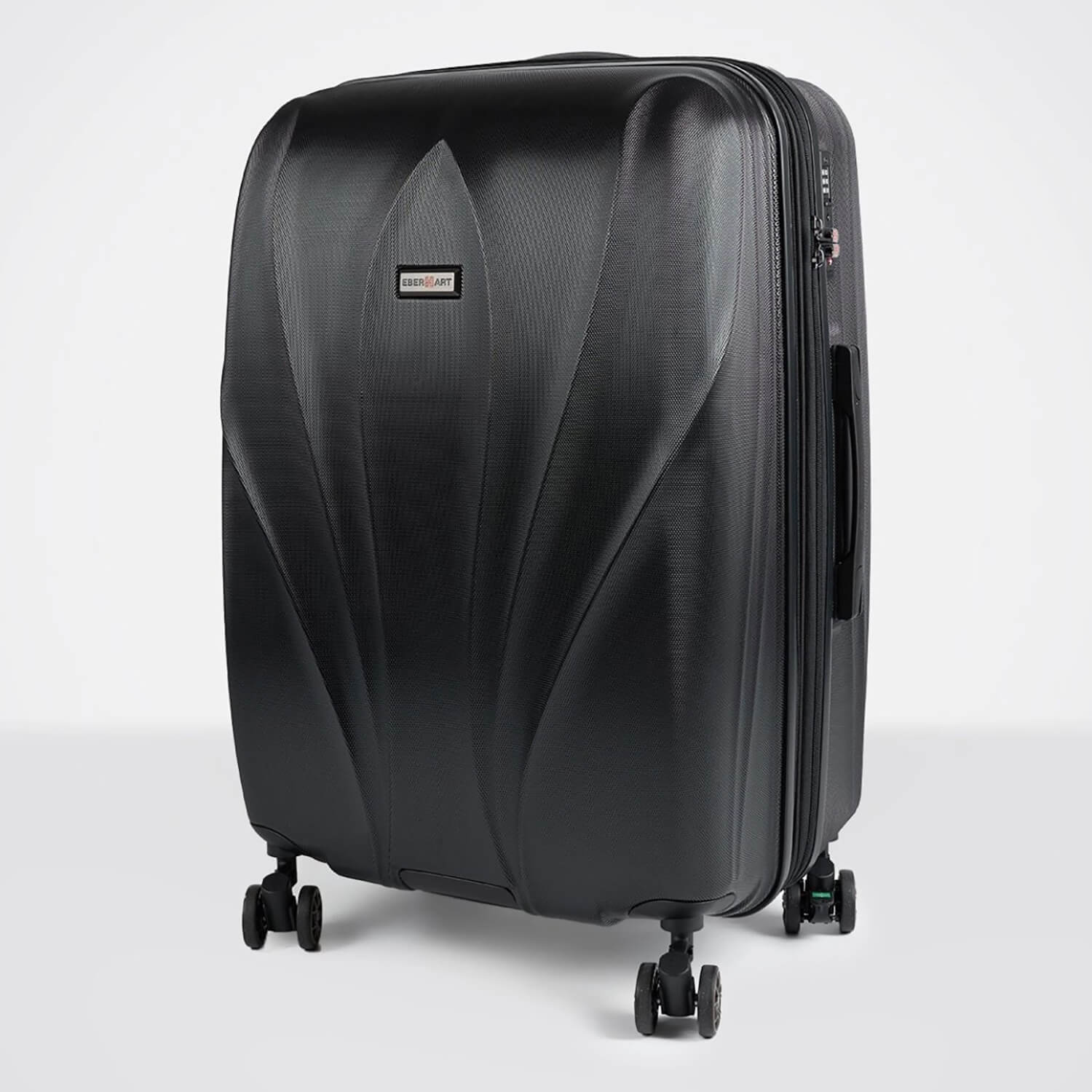 Чемодан с весами, портпледом, амортизаторами и стопором Eberhart 07L*428 Lotus 2.0 L 77 см Exp