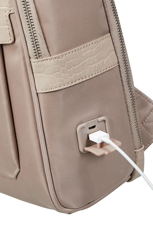 Женский рюкзак для ноутбука Samsonite KA8*104 Croco Zalia 2.0 Laptop Backpack 14.1″ USB