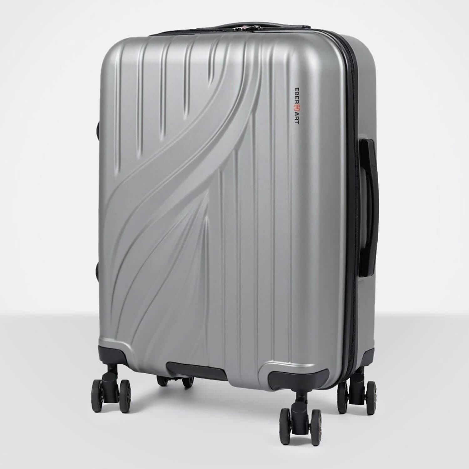 Чемодан с амортизаторами, портпледом, весами и стопором Eberhart 15P*424 Phantom Spinner M 69 см