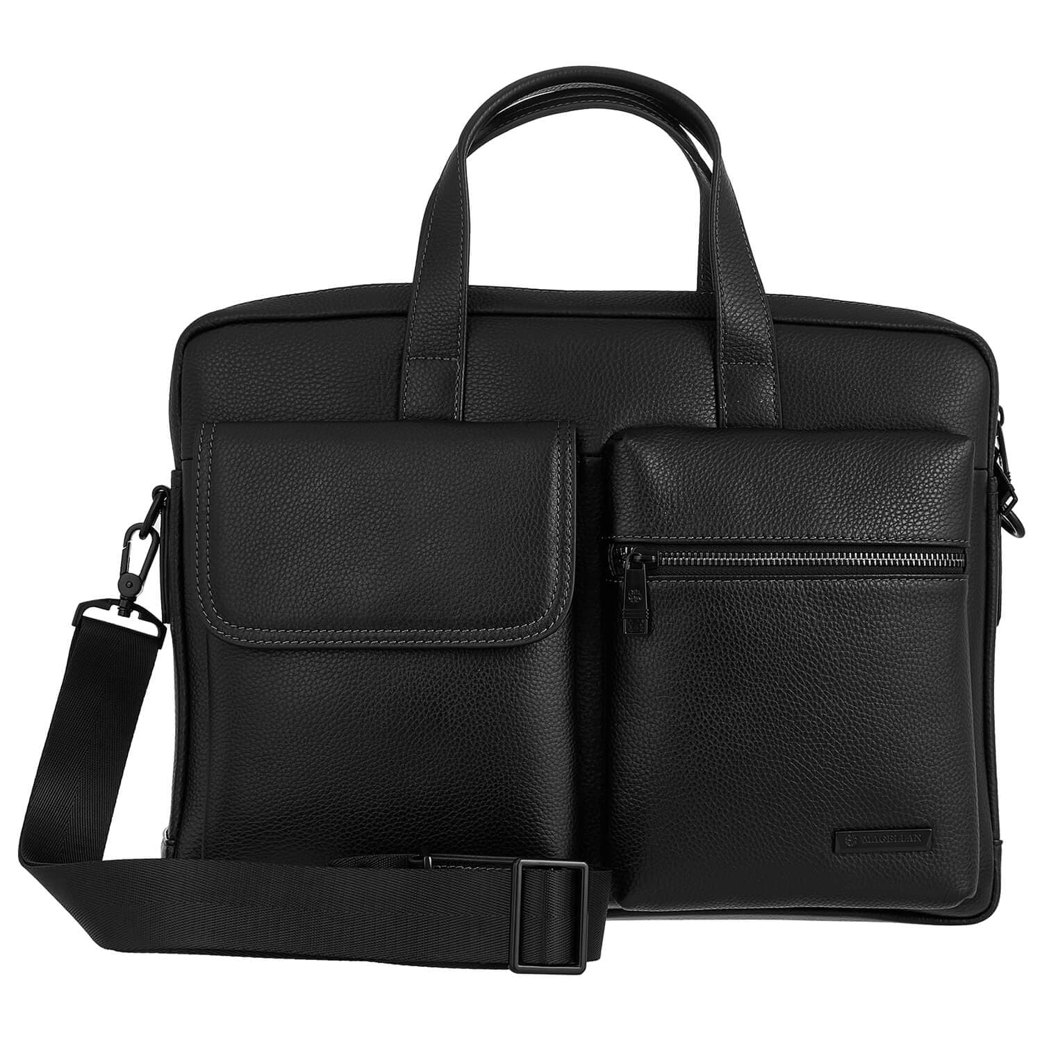 Кожаная сумка для ноутбука Magellan MAG-A603-11356-2 Santiago 14″