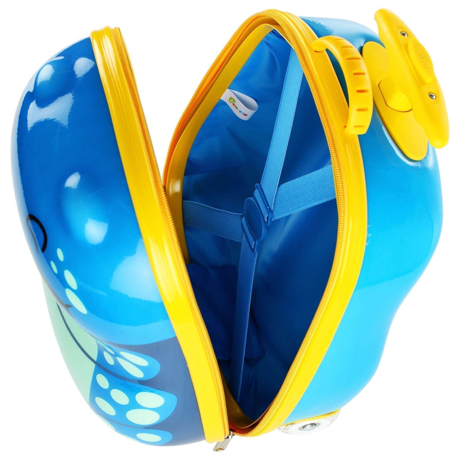Детский чемодан Bouncie LG-14BG-B01 Cappe Upright 37 см Blue Bug