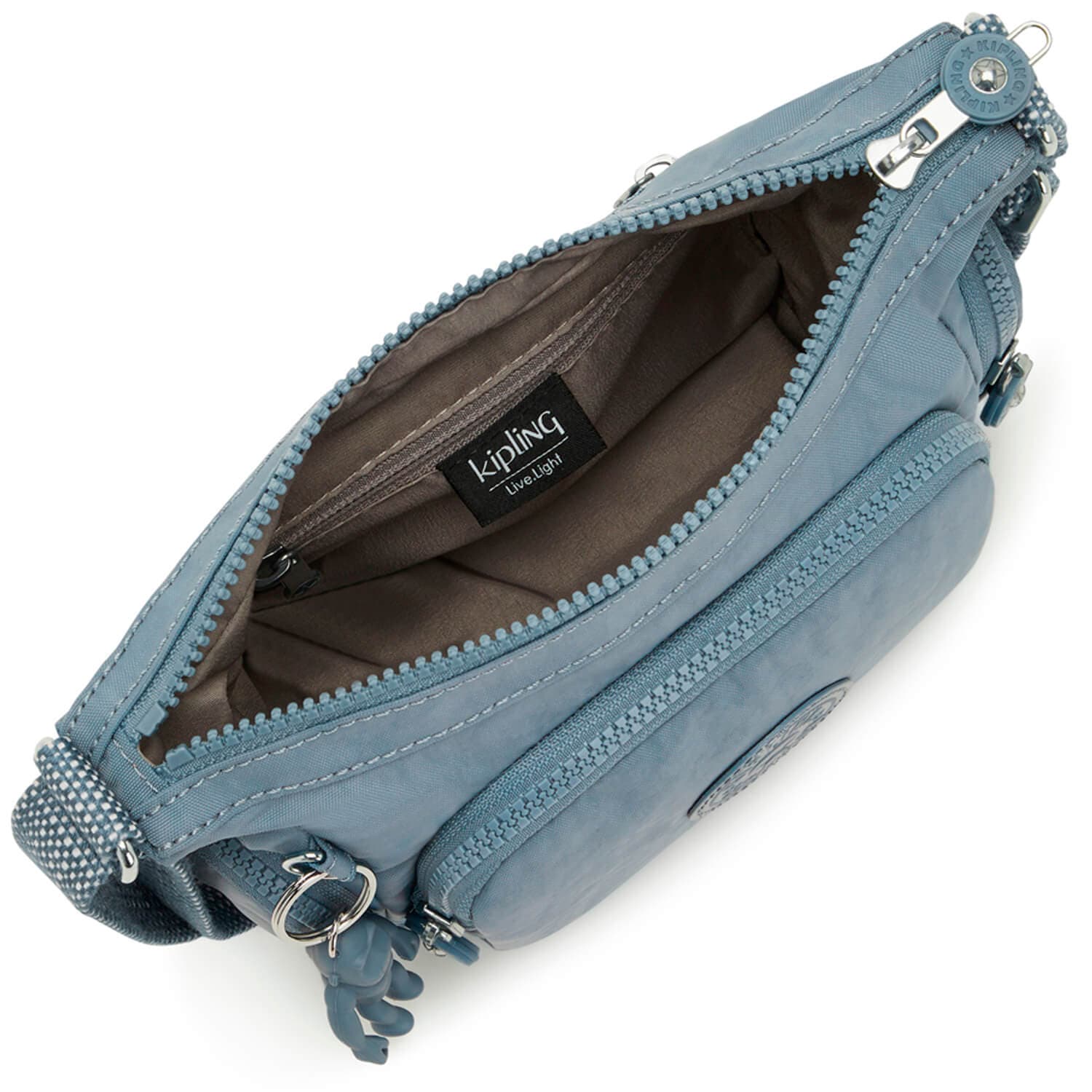 Женская сумка кросс-боди Kipling KI3057V35 Gabbie Mini Crossbody Bag Brush Blue