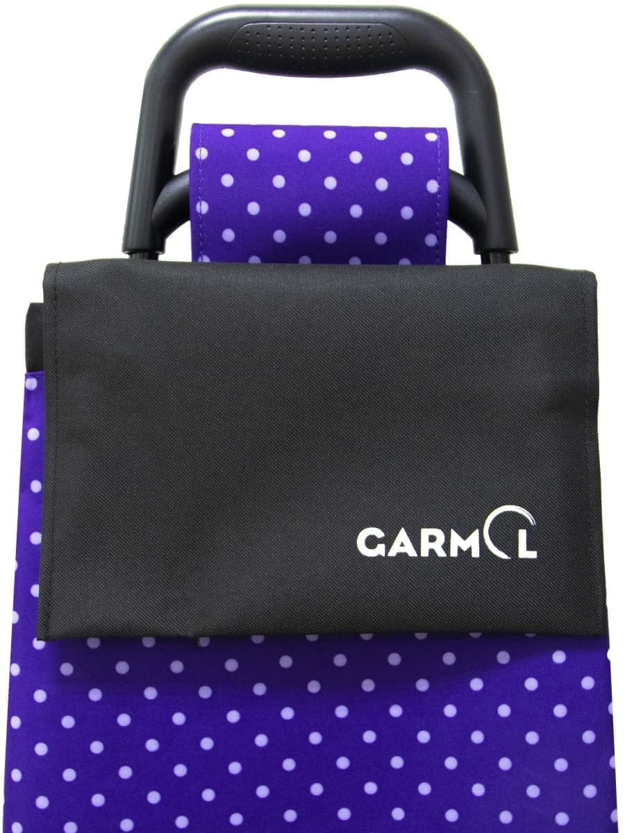 Хозяйственная сумка-тележка Garmol 10BS LUN Lunares на шасси Basic