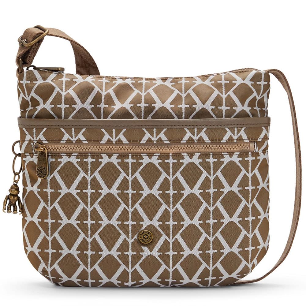 Женская сумка Kipling KI2520L57 Arto S Small Crossbody Bag Signature Brown