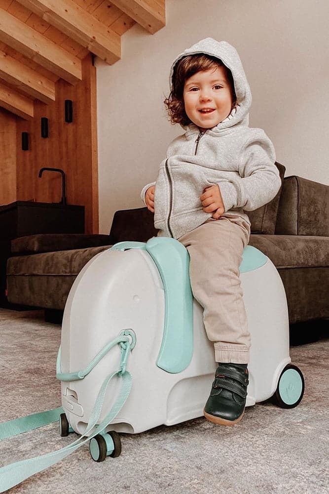 Детский чемодан Samsonite CT2-14001 Dream Rider Deluxe Elephant Minty