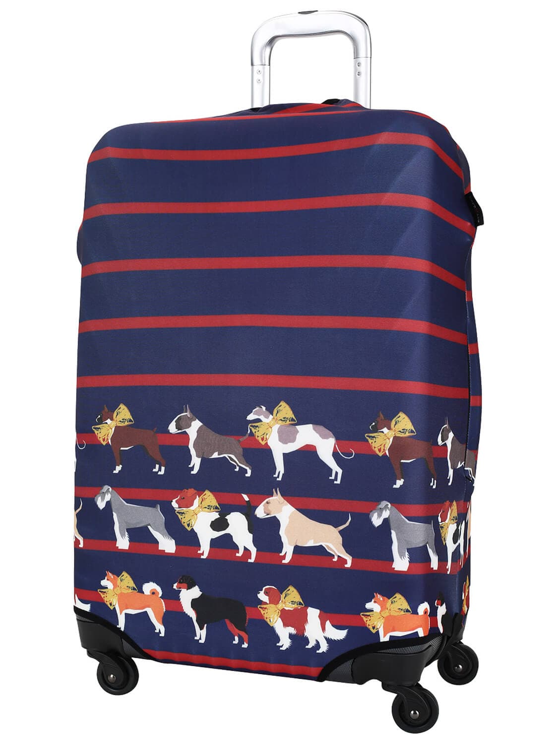 Чехол на большой чемодан Eberhart EBHZJL01-L Dogs in 3 Rows Suitcase Cover L/XL