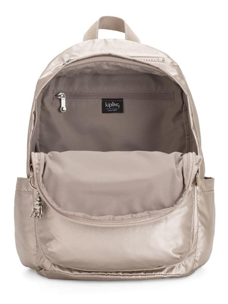 Женский рюкзак Kipling KI569548I Delia Medium Backpack Metallic Glow