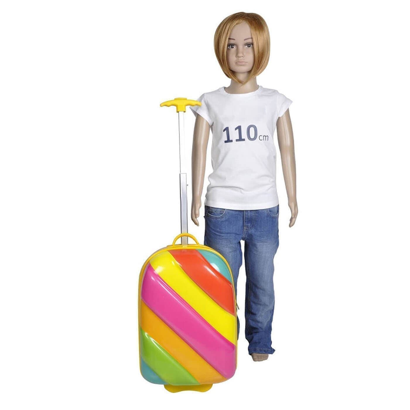 Детский чемодан Bouncie Радуга 2 Cappe Upright 44 см