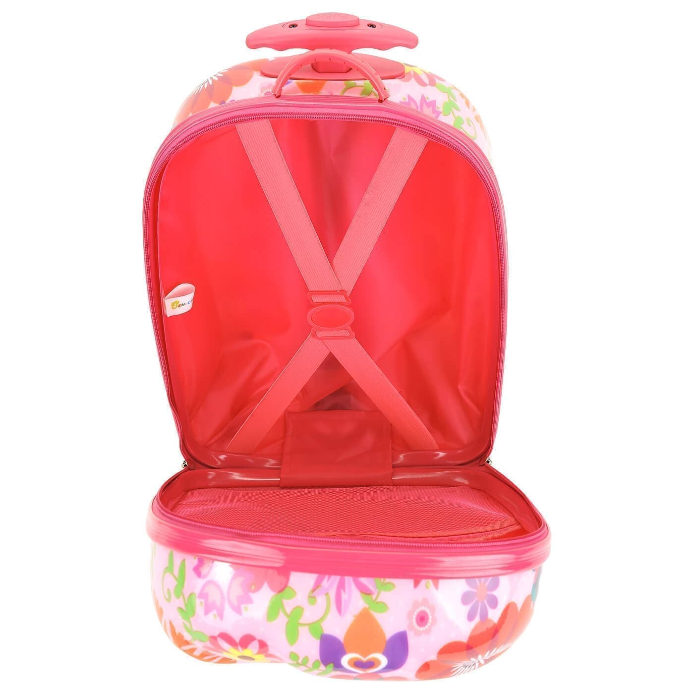 Детский чемодан Bouncie LG-16FL-P01 Cappe Upright 44 см Flowers