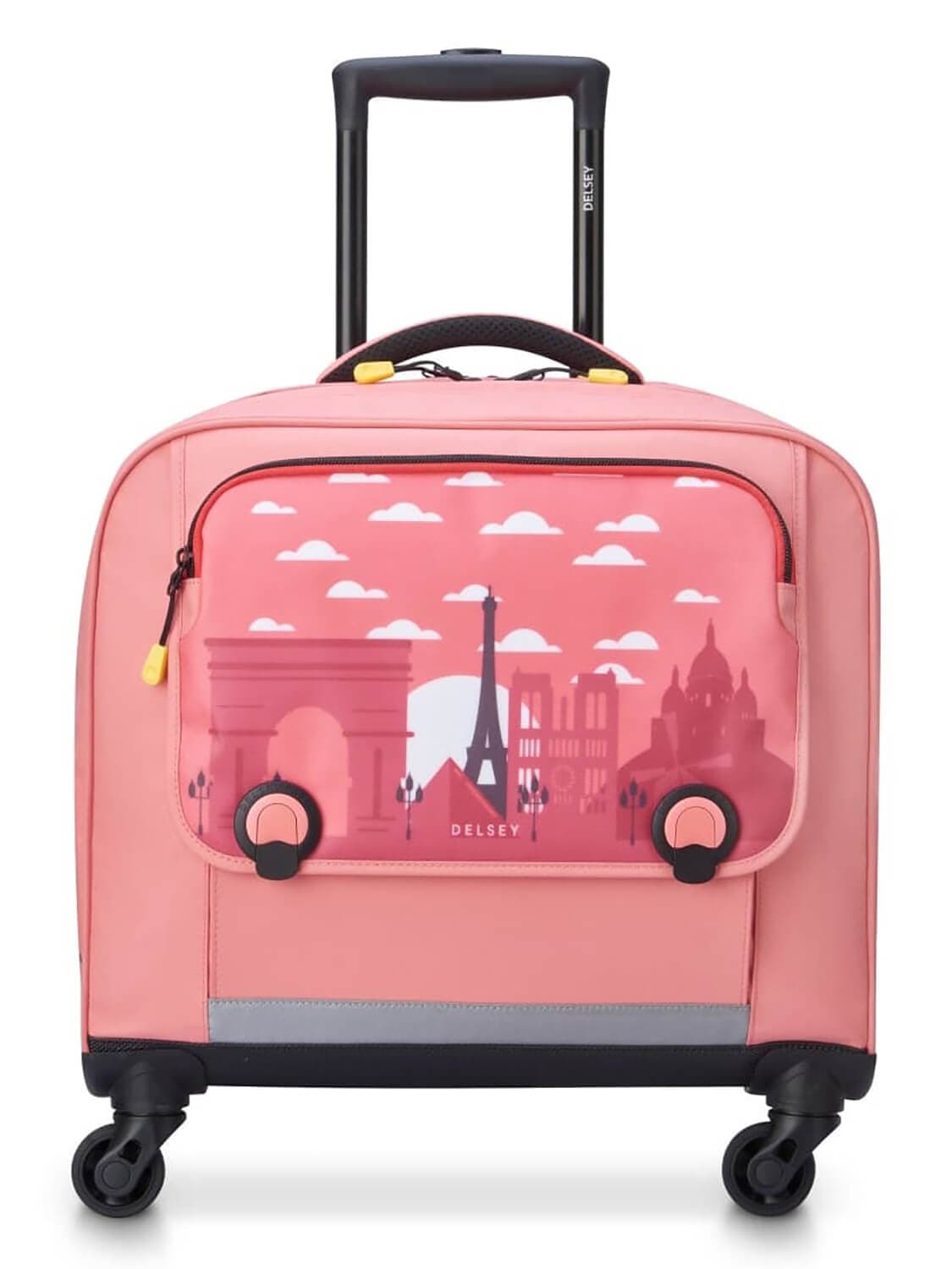 Школьная сумка на колесах для девочек Delsey Academie 003389452 4 Wheel Horizontal Schoolbag 15.6″