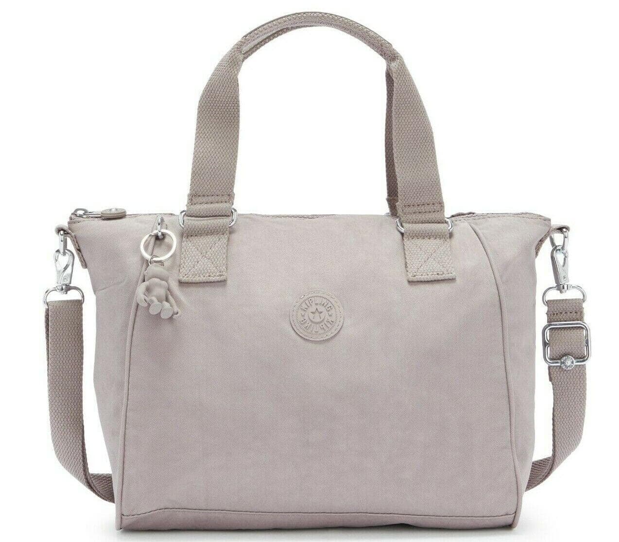 Женская сумка Kipling K1537189L Amiel Medium Handbag Grey Gris