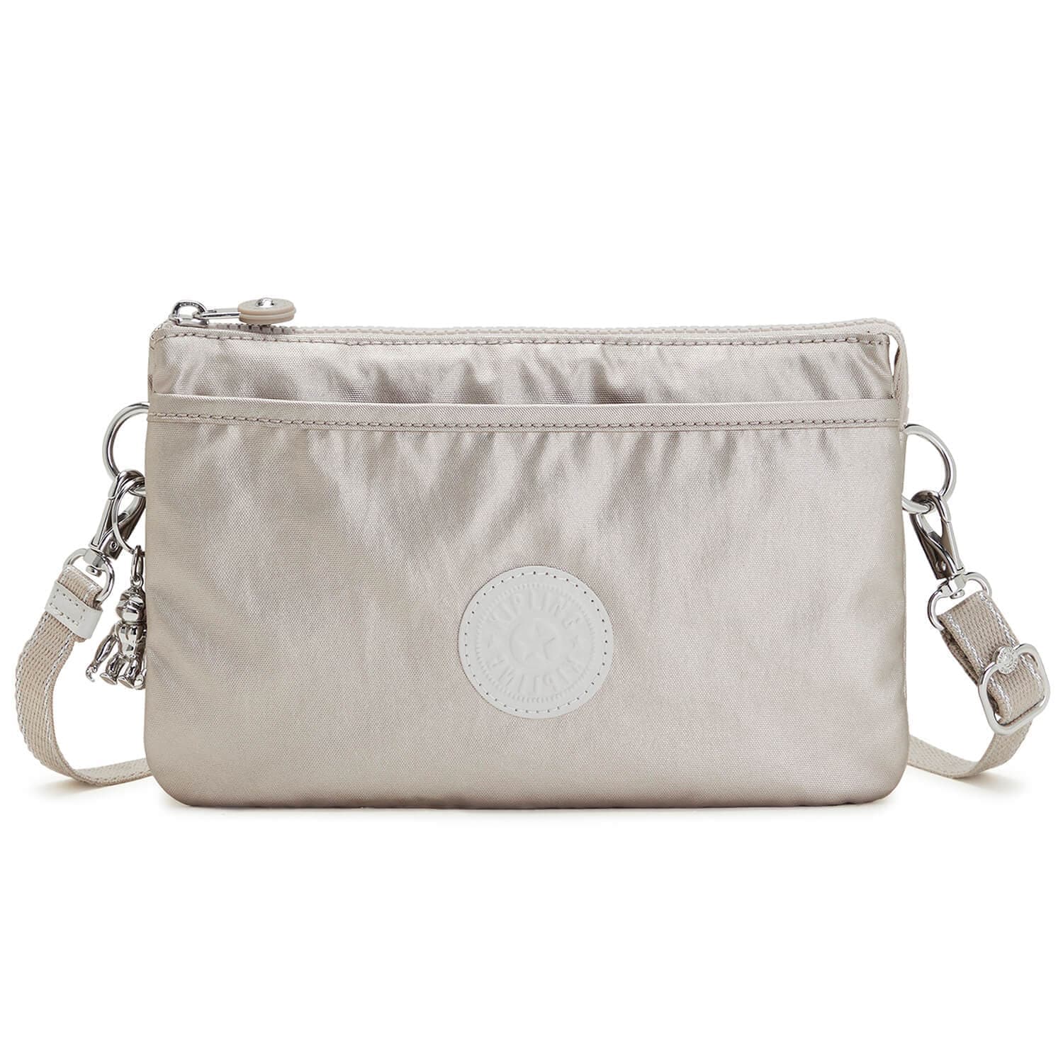 Женский клатч Kipling KI750248I Riri Small Crossbody Bag Metallic Glow