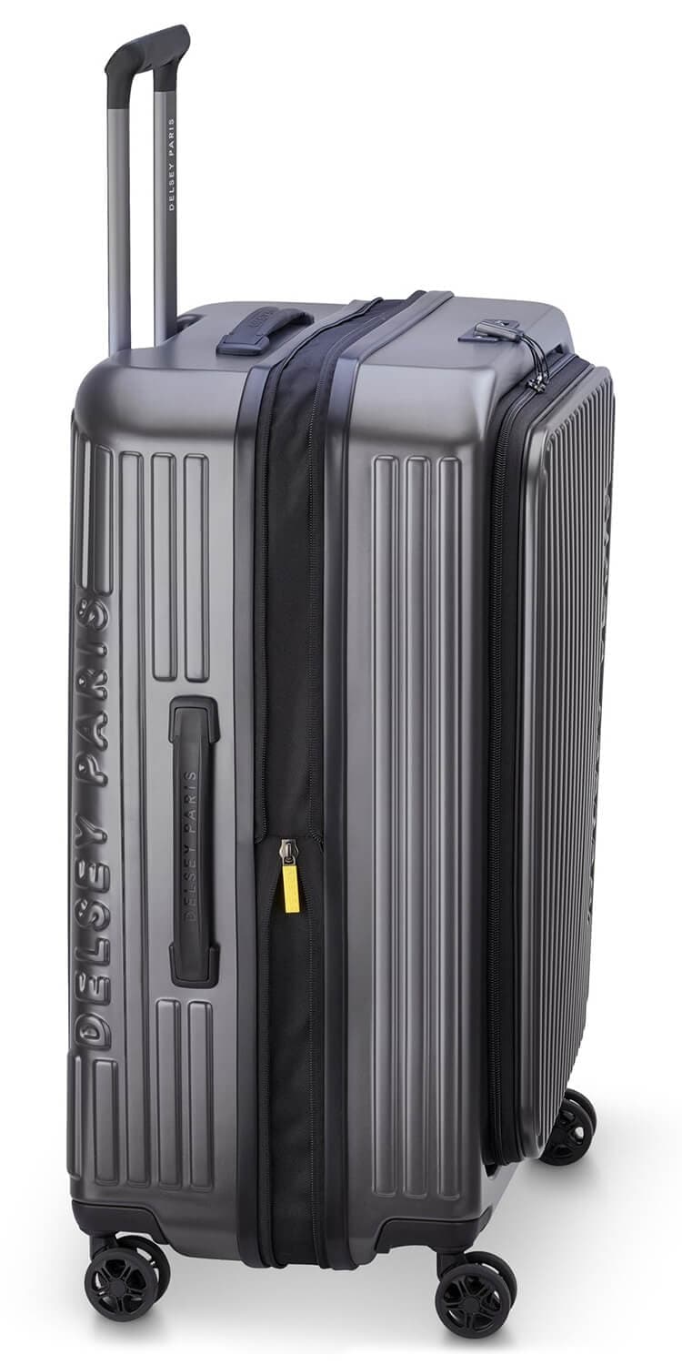 Чемодан с уникальным открыванием Delsey 002173814 Securitime Zip 4DW Trolley M 66 см Expandable