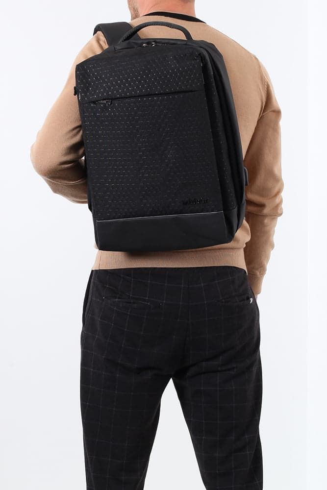 Рюкзак для ноутбука Eberhart E11-009-014 Legasy Backpack 15″ USB черный принт