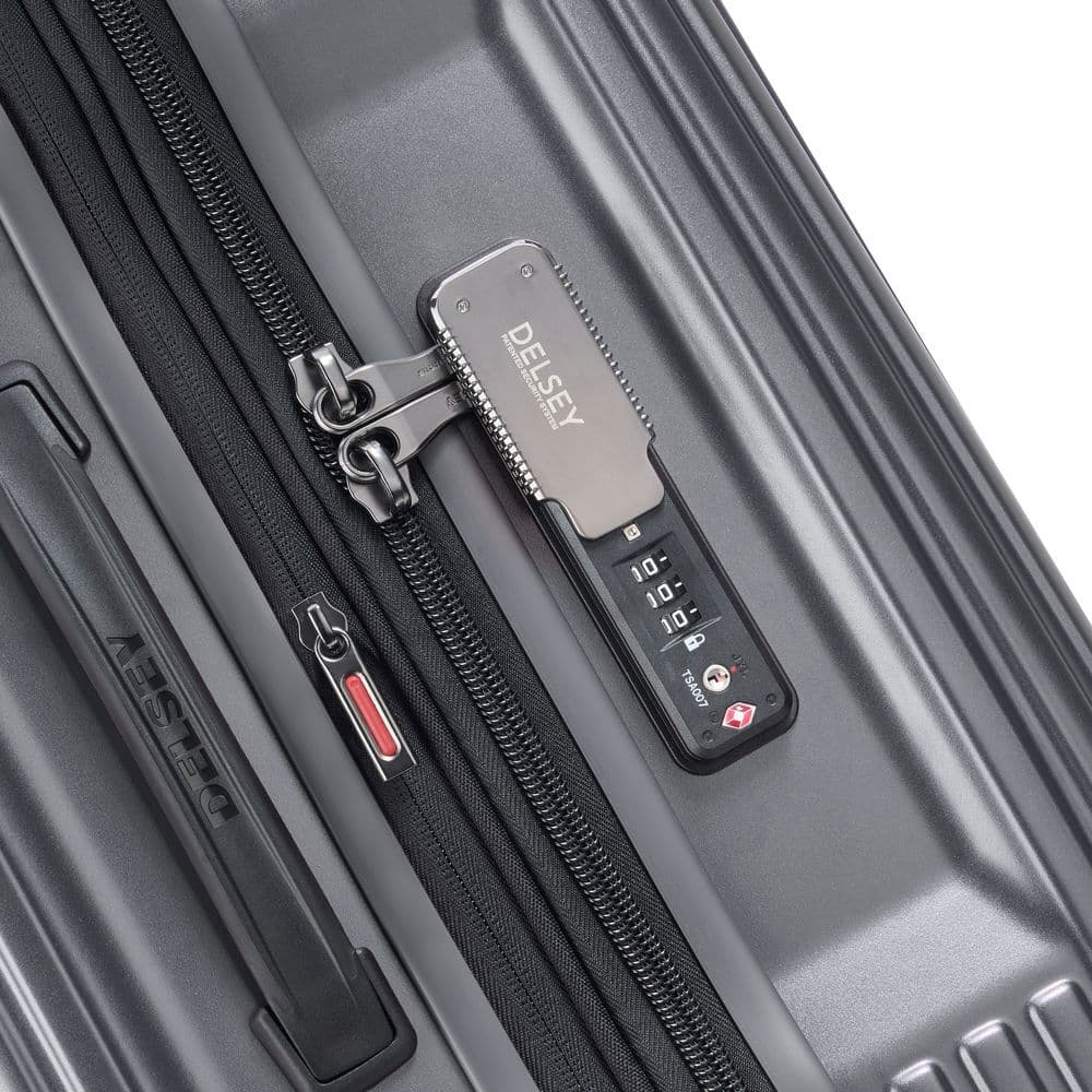 Чемодан Delsey 2173821 Securitime Zip 4 Double Wheels Trolley Case 77 см Expandable
