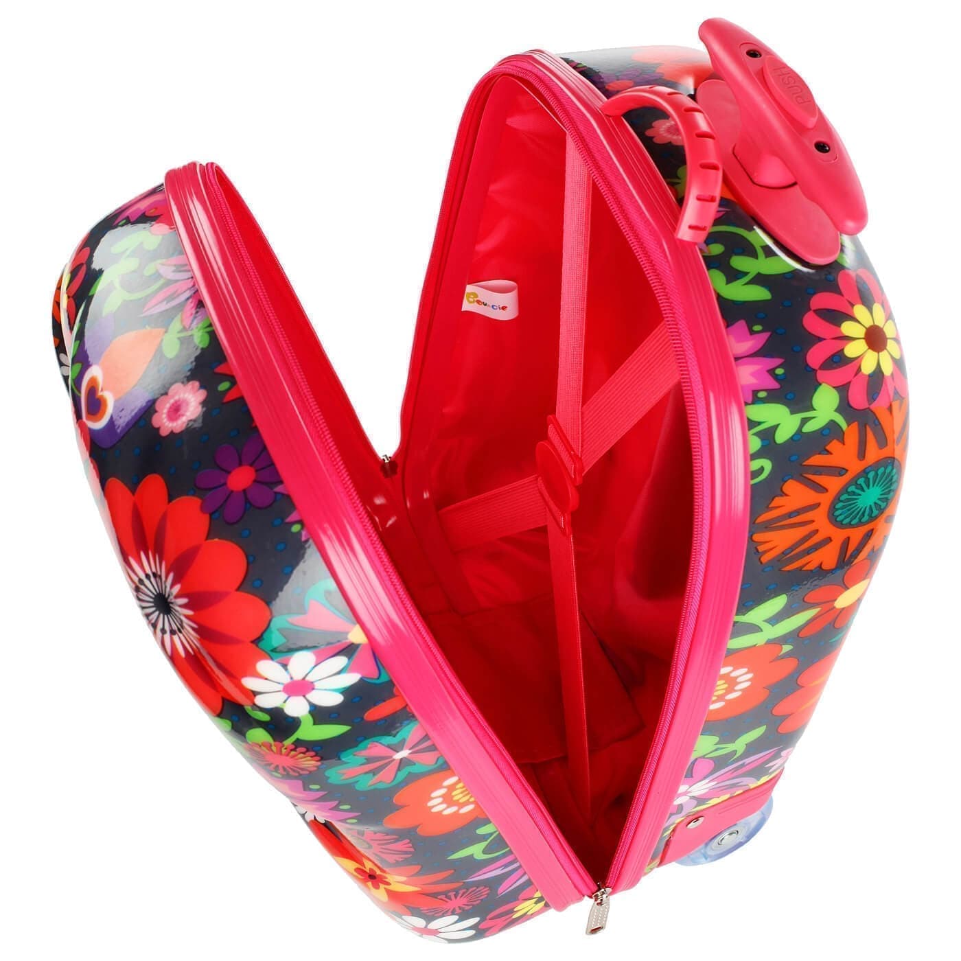 Детский чемодан Bouncie LG-16FL-B02 Cappe Upright 44 см Flowers