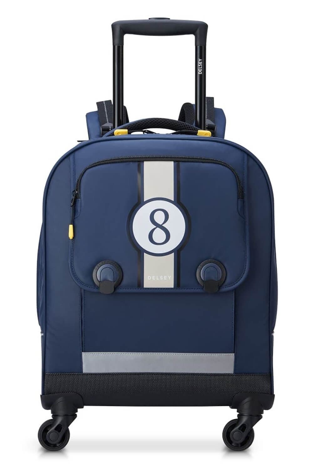 Школьный рюкзак на колесах для мальчиков Delsey Academie 003389453 4 Wheel Vertical Backpack 15.6″
