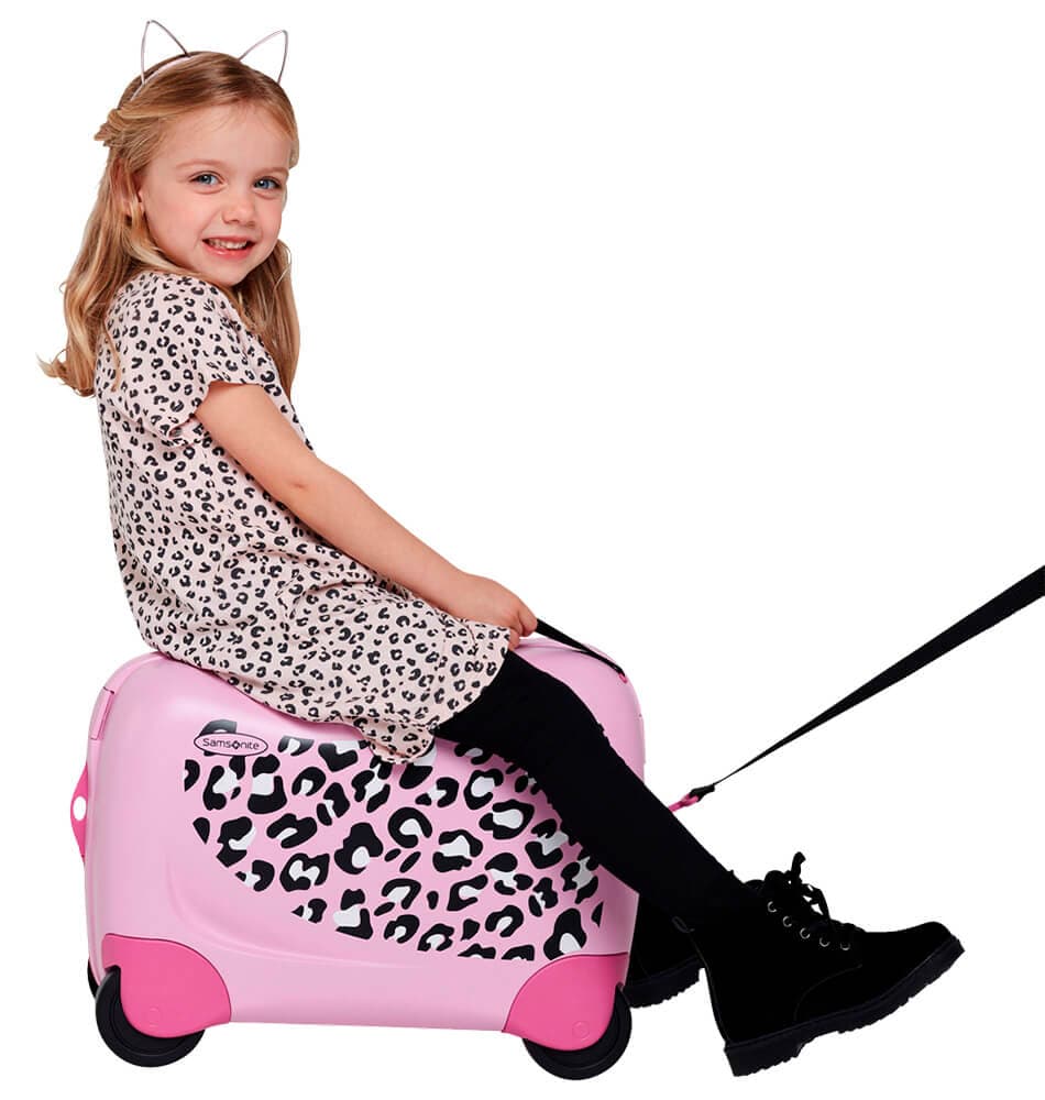 Детский чемодан Samsonite CK8-90001 Dream Rider Suitcase Leopard L.