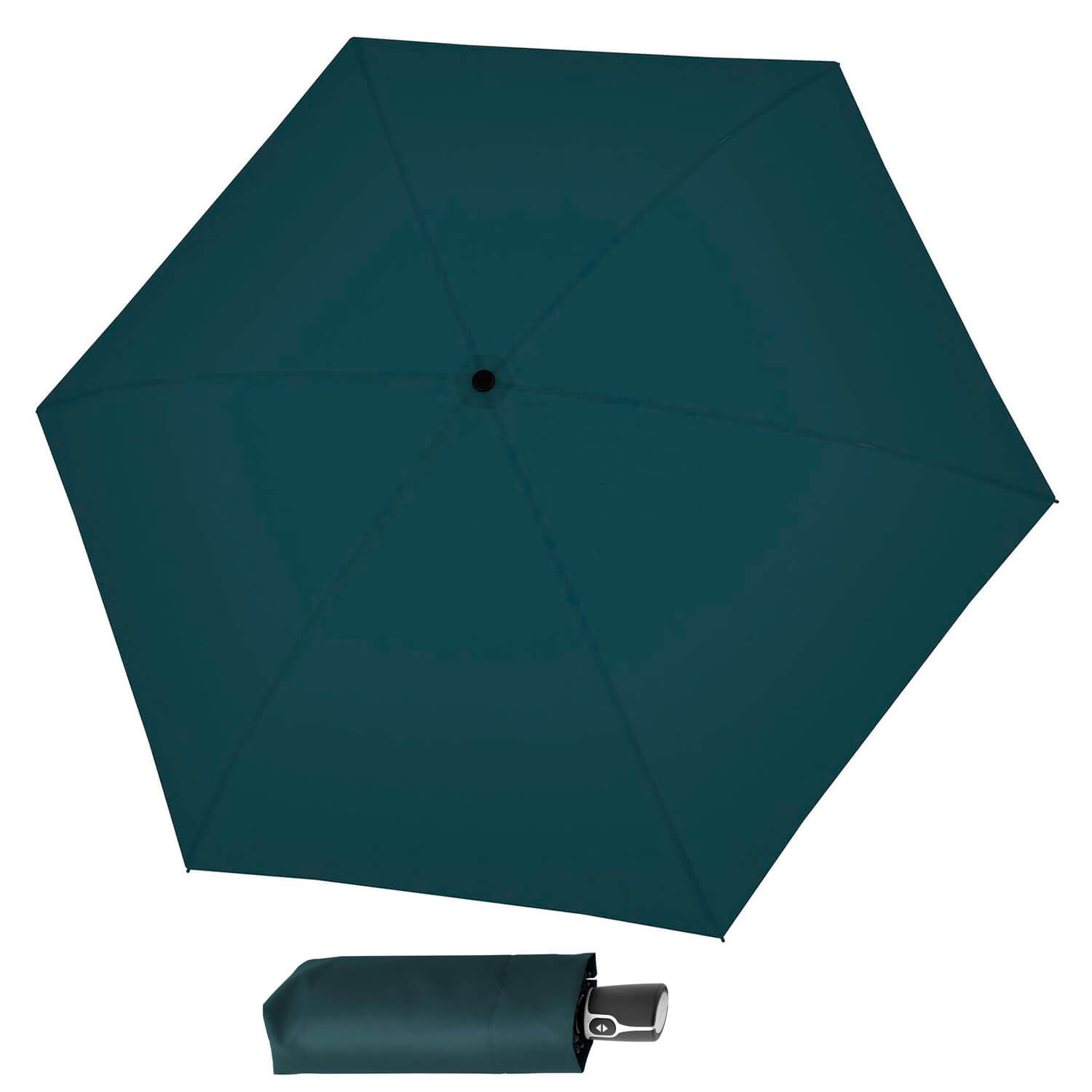 Зонт автоматический Doppler 747963 Fiber Micro Flat купол 95 см