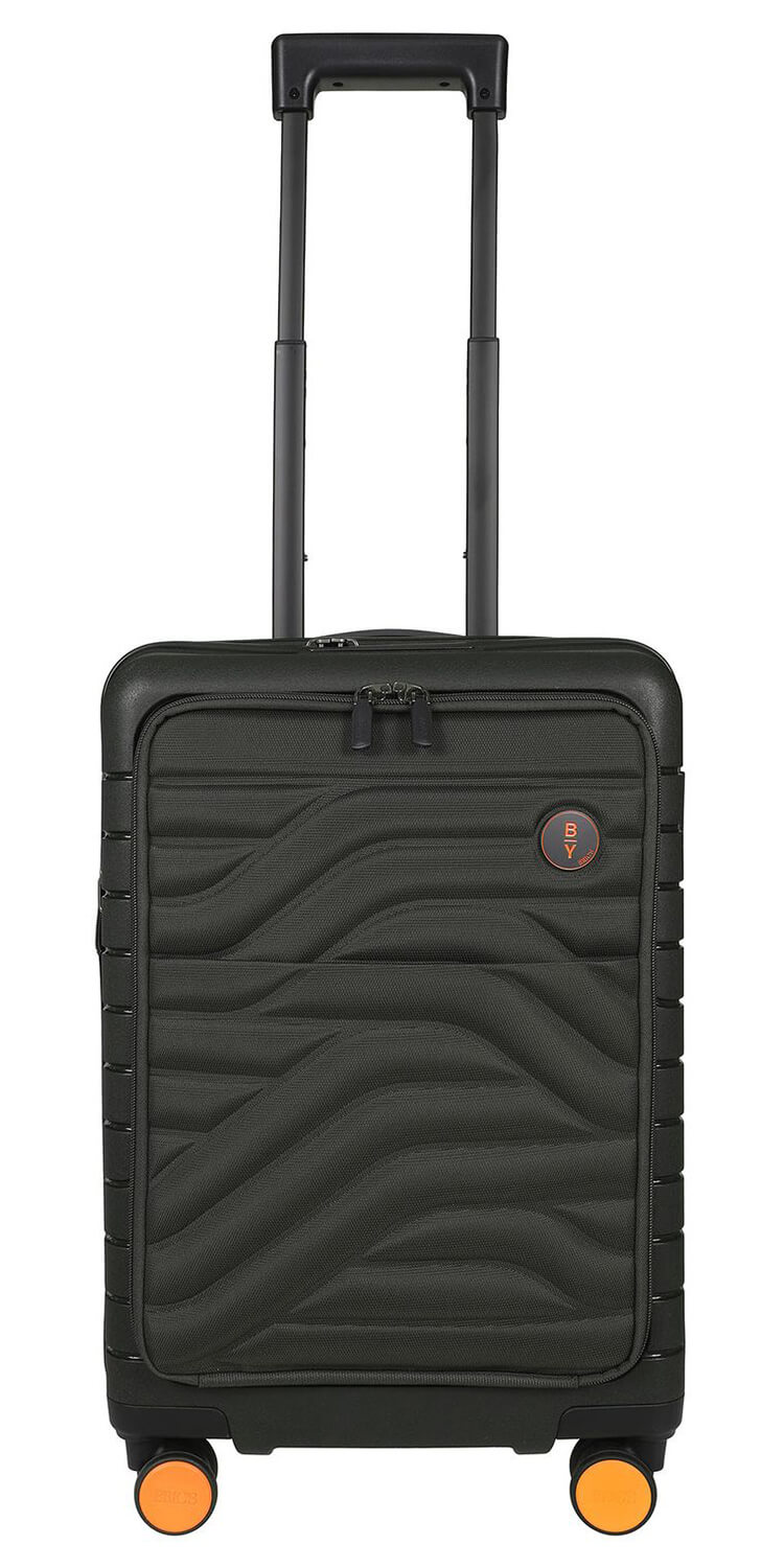 Чемодан BY by Bric's B1Y08428 Ulisse Cabin Spinner with Pocket S 55 см 15.6″ Expandable USB