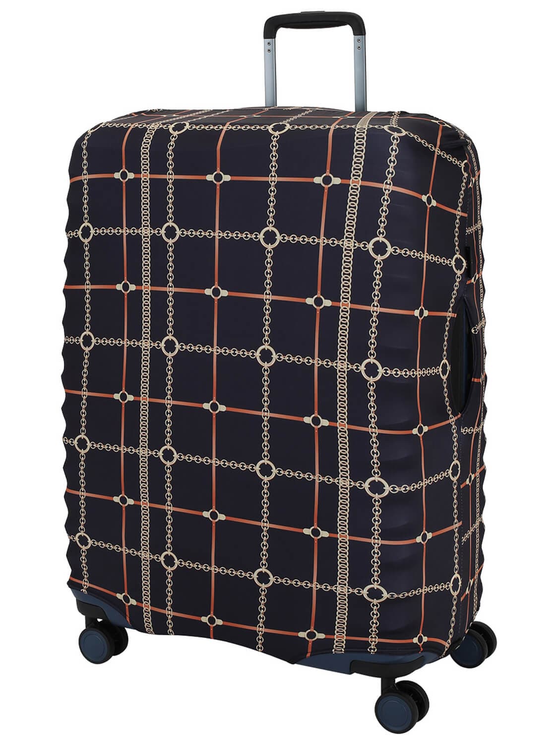 Чехол на маленький чемодан Eberhart EBH746-S Golden Lines Suitcase Cover S