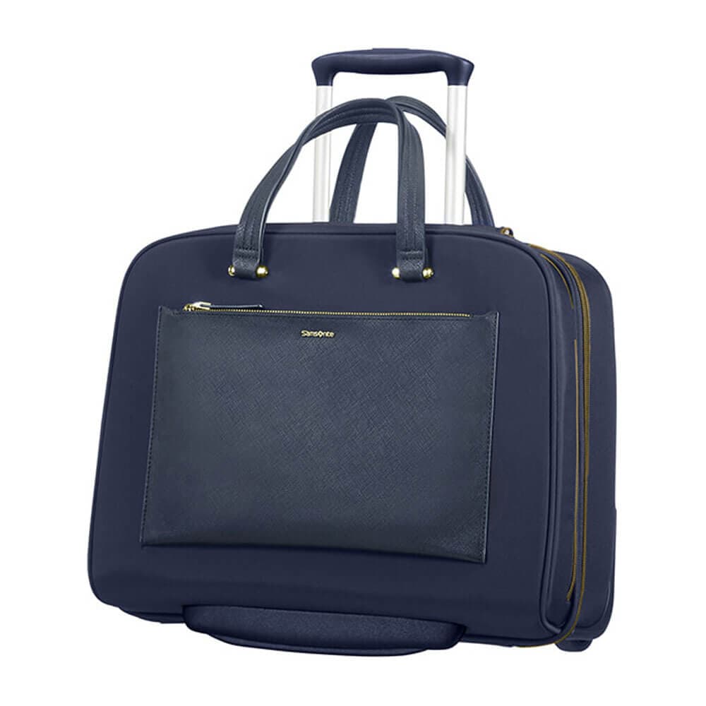 Женский кейс-пилот на колёсах Samsonite 85D*009 Zalia Rolling Tote 15.6″
