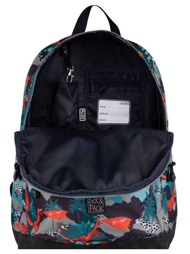 Школьный рюкзак Pick&Pack PP20242 Forest Dragon Backpack L 15″
