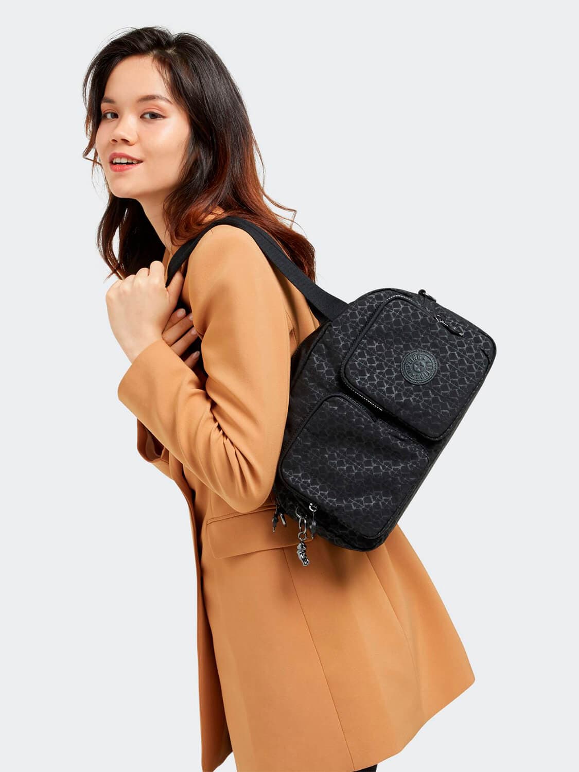 Женская сумка Kipling KI6017K59 Cool Defea Medium Shoulder bag Signature Emb