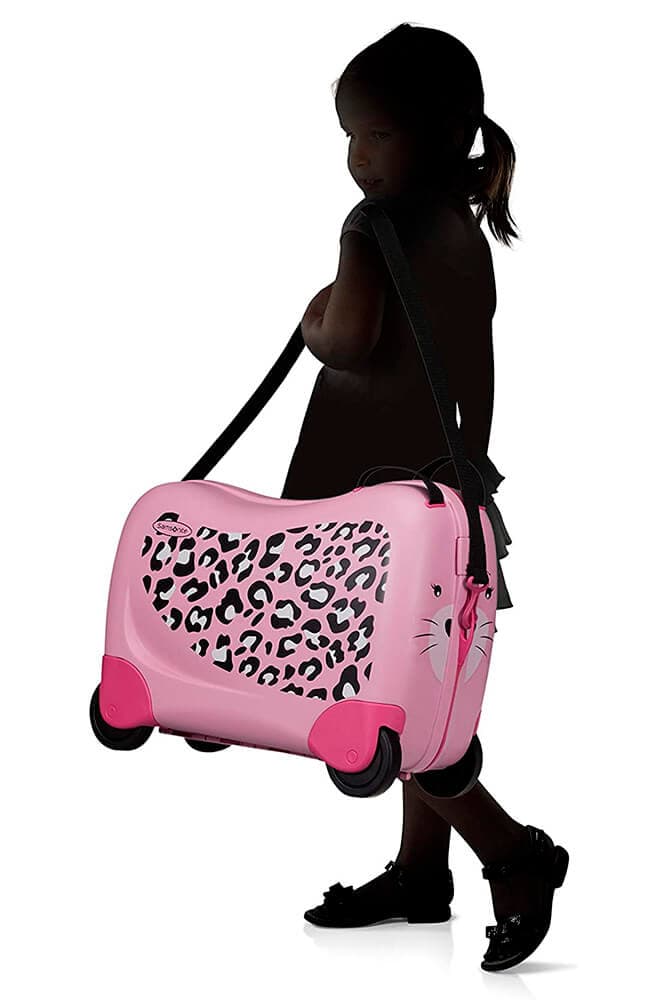 Детский чемодан Samsonite CK8-90001 Dream Rider Suitcase Leopard L.