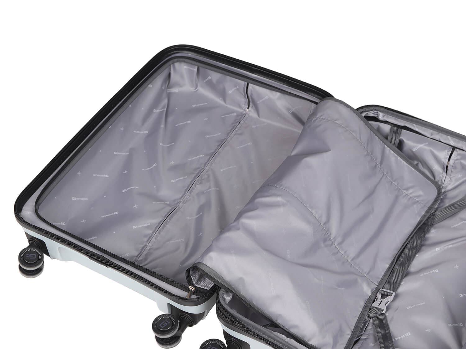 Чемодан-мобильный офис GSpace 119FOCPRO-S Focus Pro Spinner S 55 см 17" USB