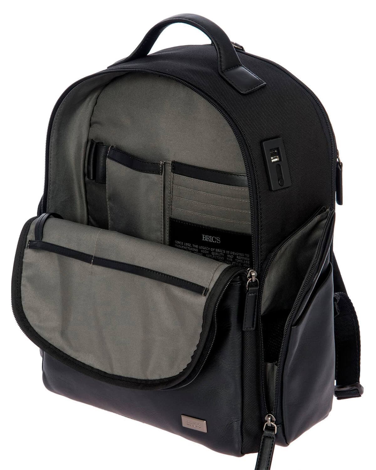 Рюкзак для ноутбука Bric's BR207702 Monza Business Backpack M 15″ USB
