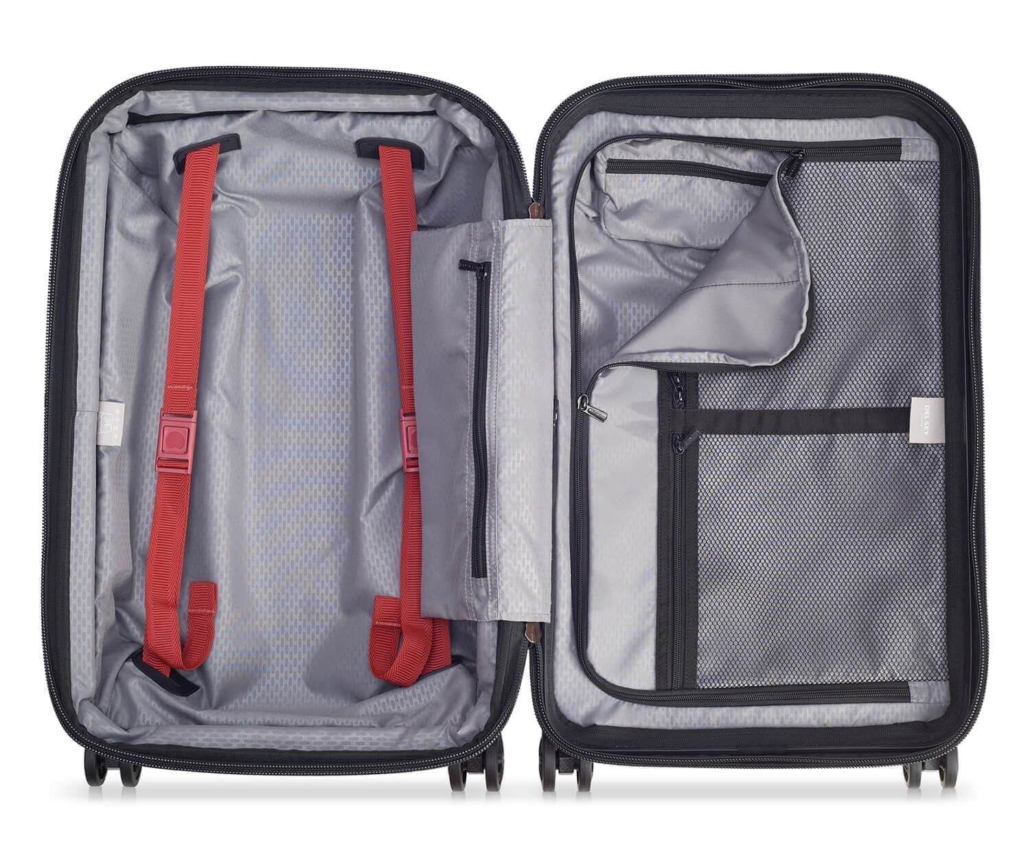 Чемодан Delsey 002173801 Securitime Zip 4 Double Wheels Cabin Trolley Case 55 см Expandable USB