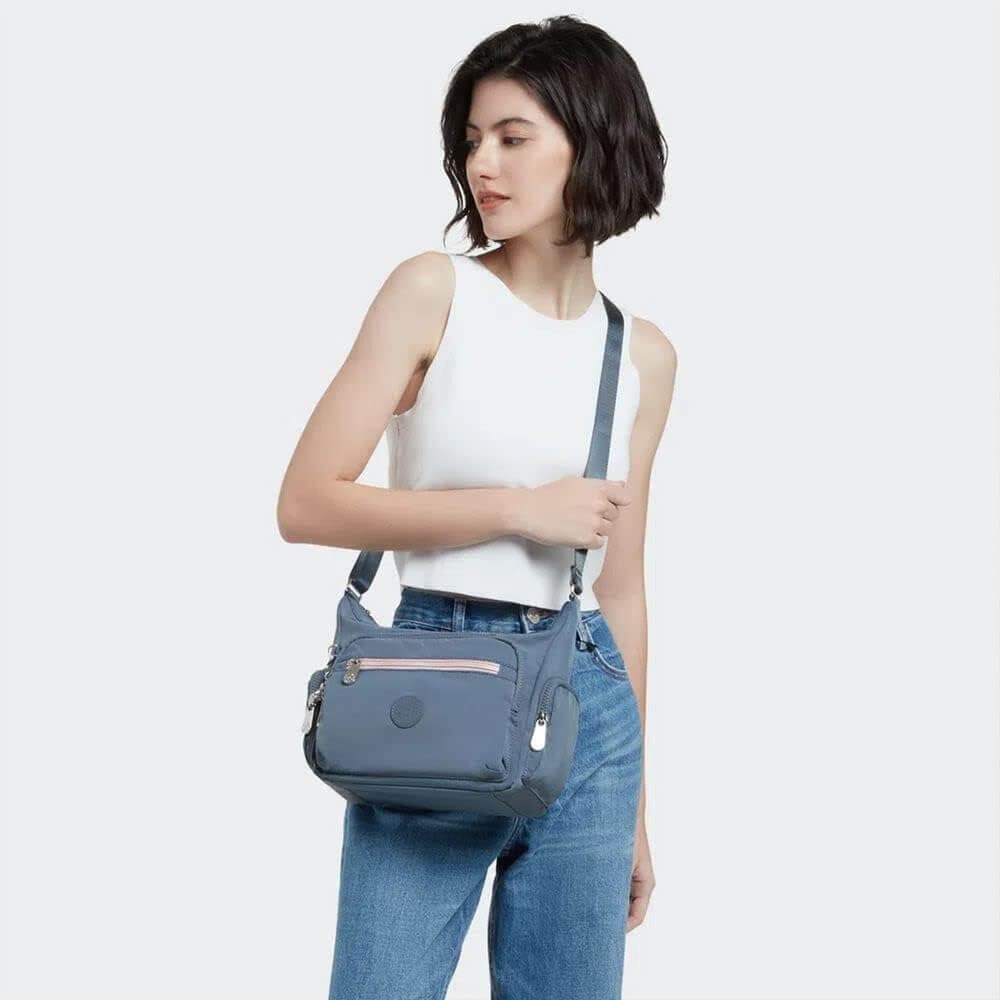 Женская сумка через плечо Kipling KI2536TZ5 Gabbie S Crossbody Bag Brush Blue ST