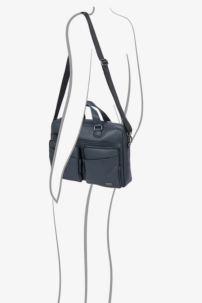 Кожаная сумка для ноутбука Bric's BR107705 Torino Briefcase 15″