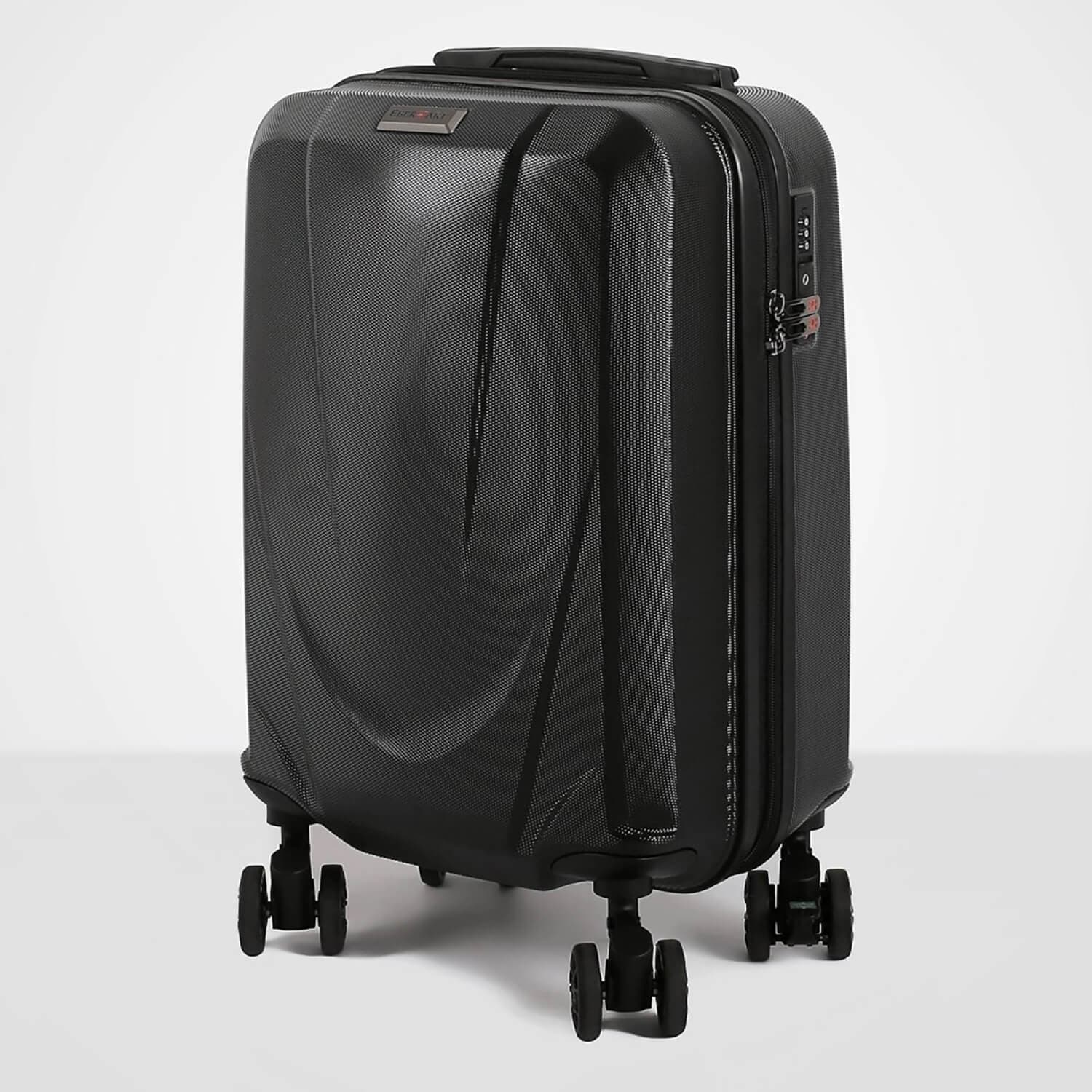 Чемодан с портпледом, амортизаторами и стопором Eberhart 05D*420 Drive 2.0 Spinner S 55 см
