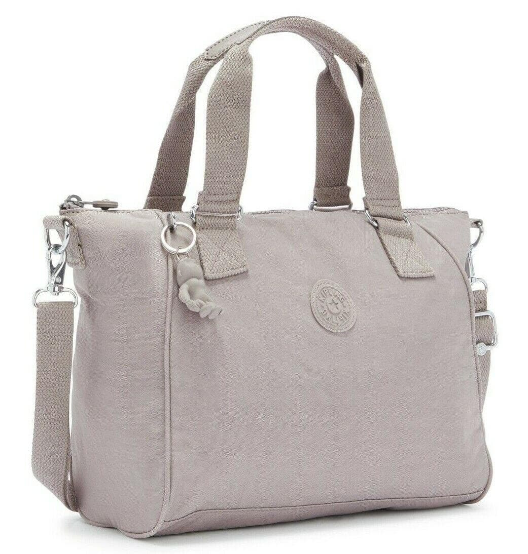 Женская сумка Kipling K1537189L Amiel Medium Handbag Grey Gris