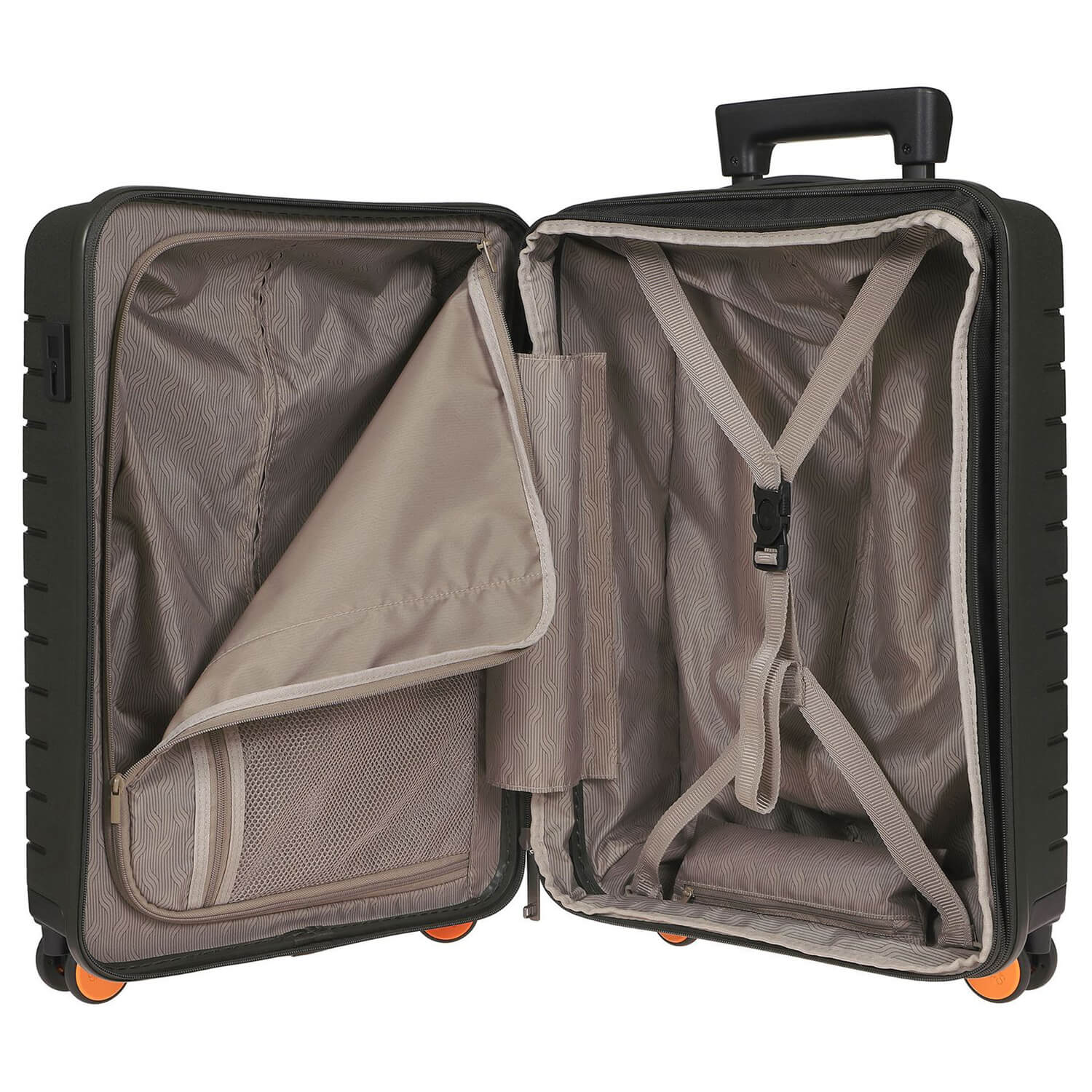 Чемодан BY by Bric's B1Y08428 Ulisse Cabin Spinner with Pocket S 55 см 15.6″ Expandable USB