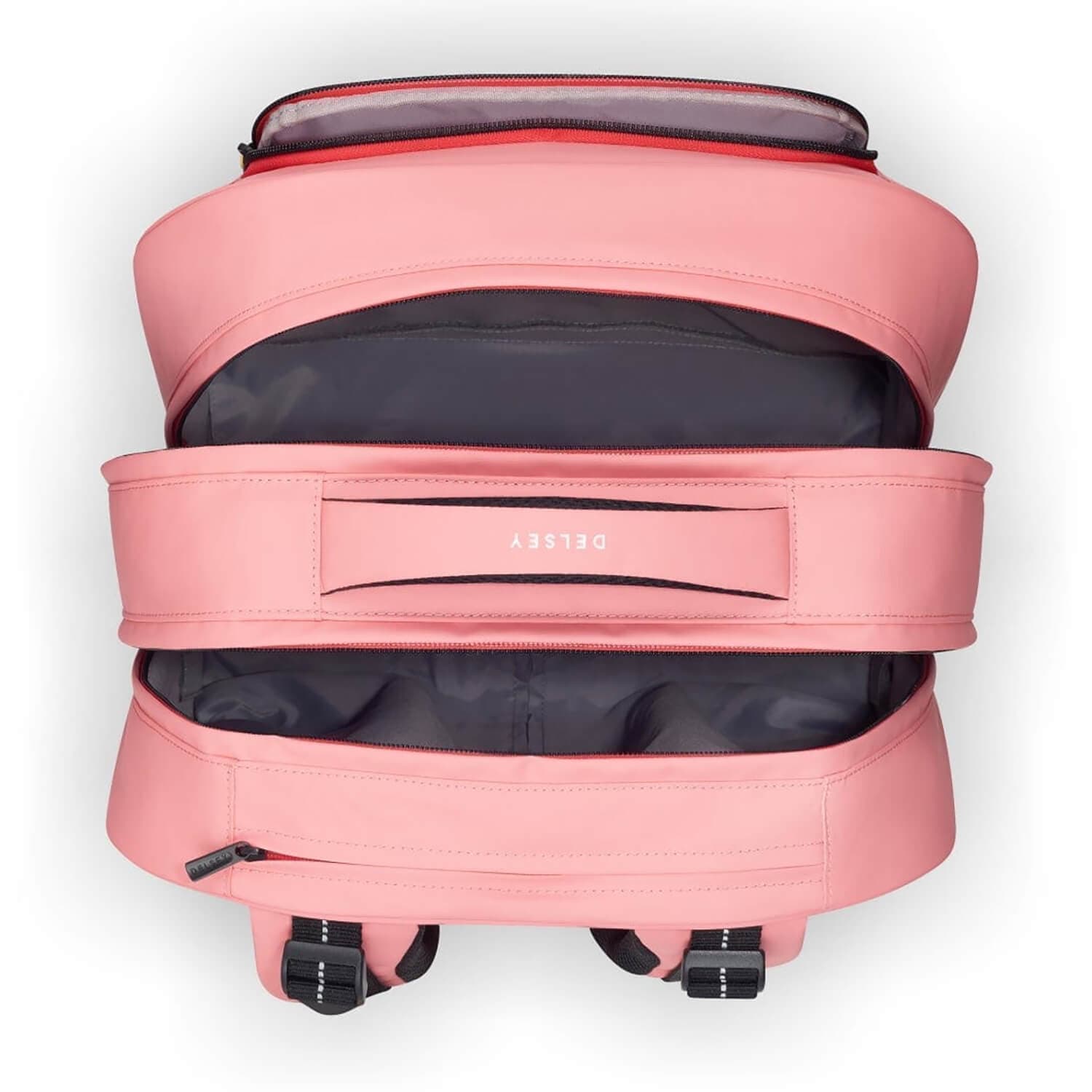 Школьный рюкзак на колесах для девочек Delsey Academie 003389453 4 Wheel Vertical Backpack 15.6″