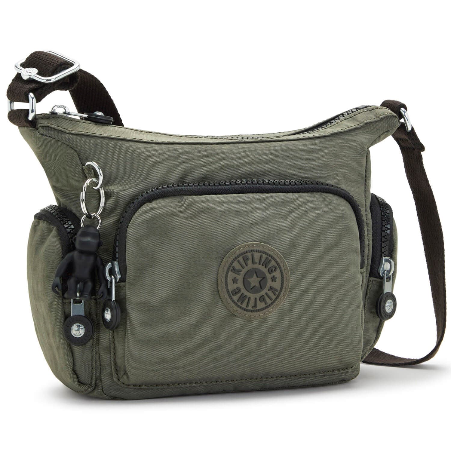 Женская сумка кросс-боди Kipling KI305788D Gabbie Mini Crossbody Bag Green Moss