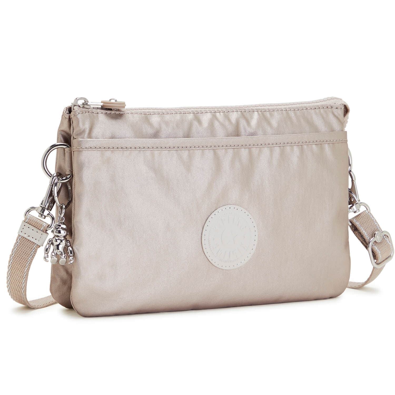 Женский клатч Kipling KI750248I Riri Small Crossbody Bag Metallic Glow