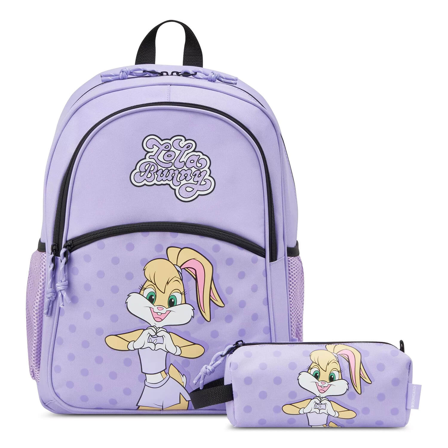 Школьный набор рюкзак и пенал Roncato 441014 Looney Tunes Kids Junior Backpack 42 см