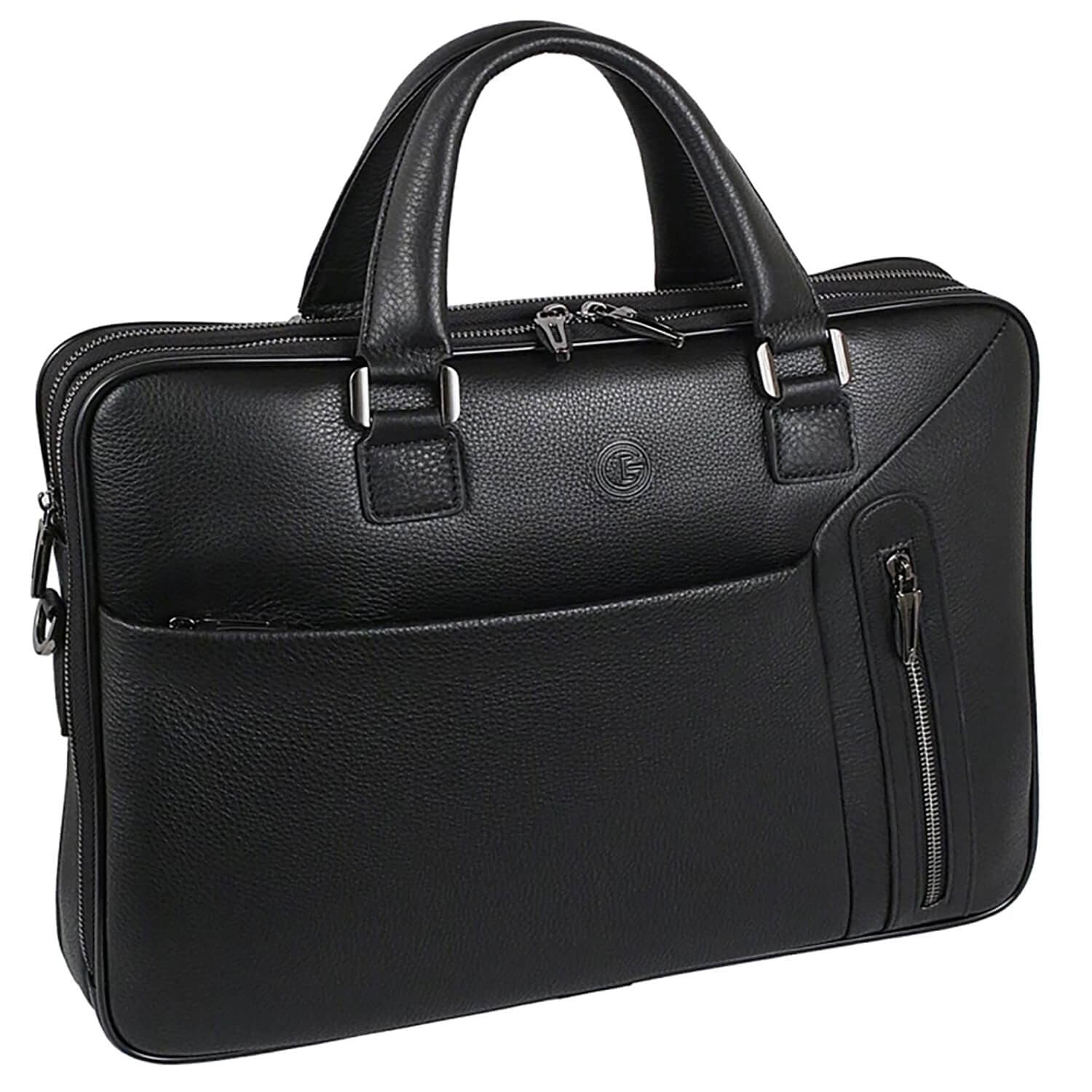 Кожаная сумка Ego Favorite 033-1489-01 с отделением для ноутбука 14″
