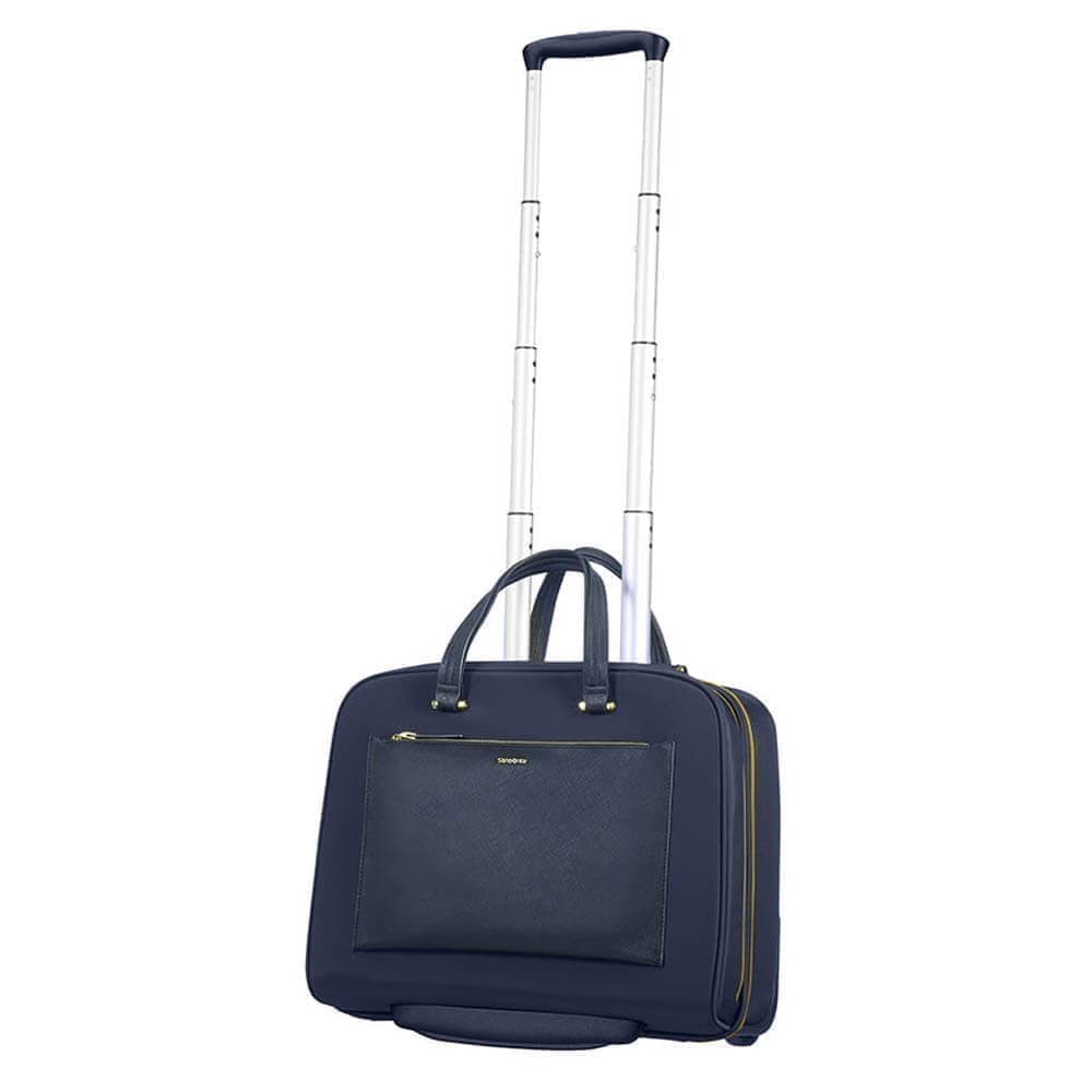 Женский кейс-пилот на колёсах Samsonite 85D*009 Zalia Rolling Tote 15.6″