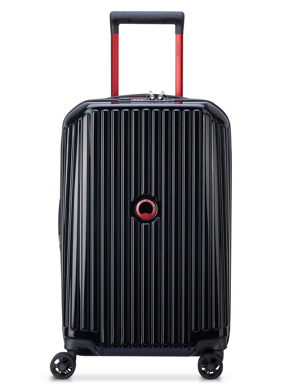 Чемодан Delsey 002173801 Securitime Zip 4 Double Wheels Cabin Trolley Case 55 см Expandable USB