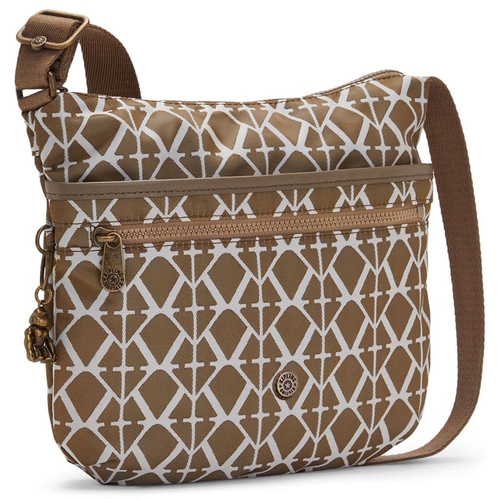 Женская сумка Kipling KI2520L57 Arto S Small Crossbody Bag Signature Brown