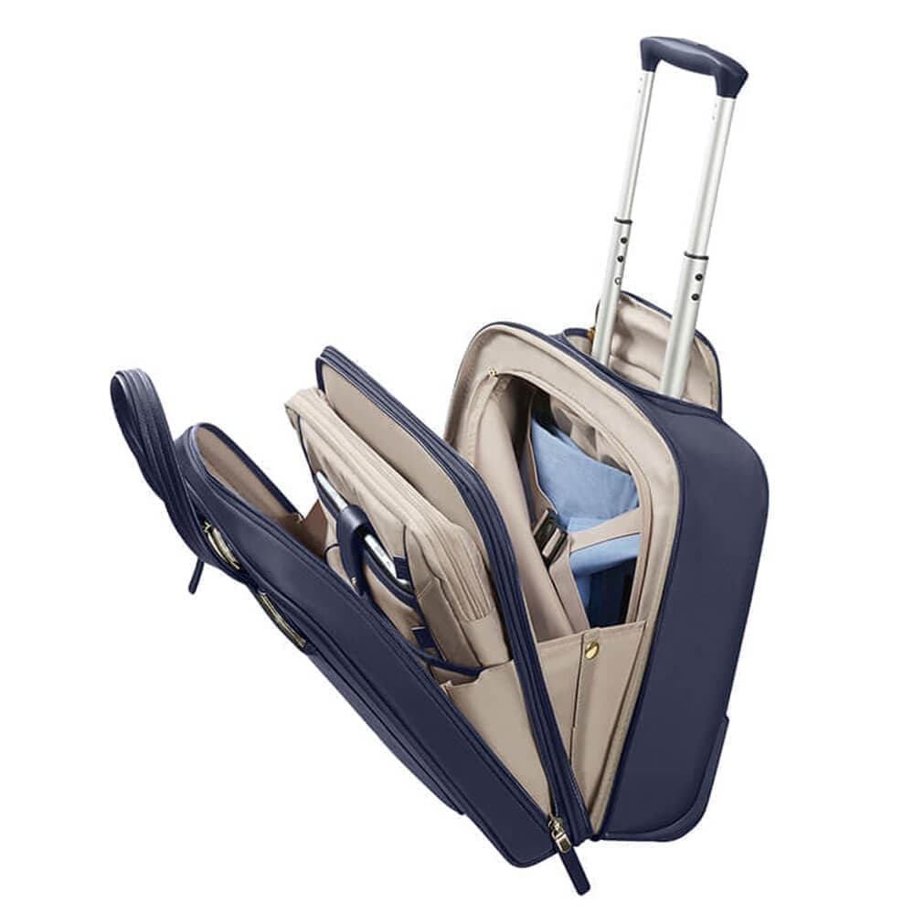 Женский кейс-пилот на колёсах Samsonite 85D*009 Zalia Rolling Tote 15.6″