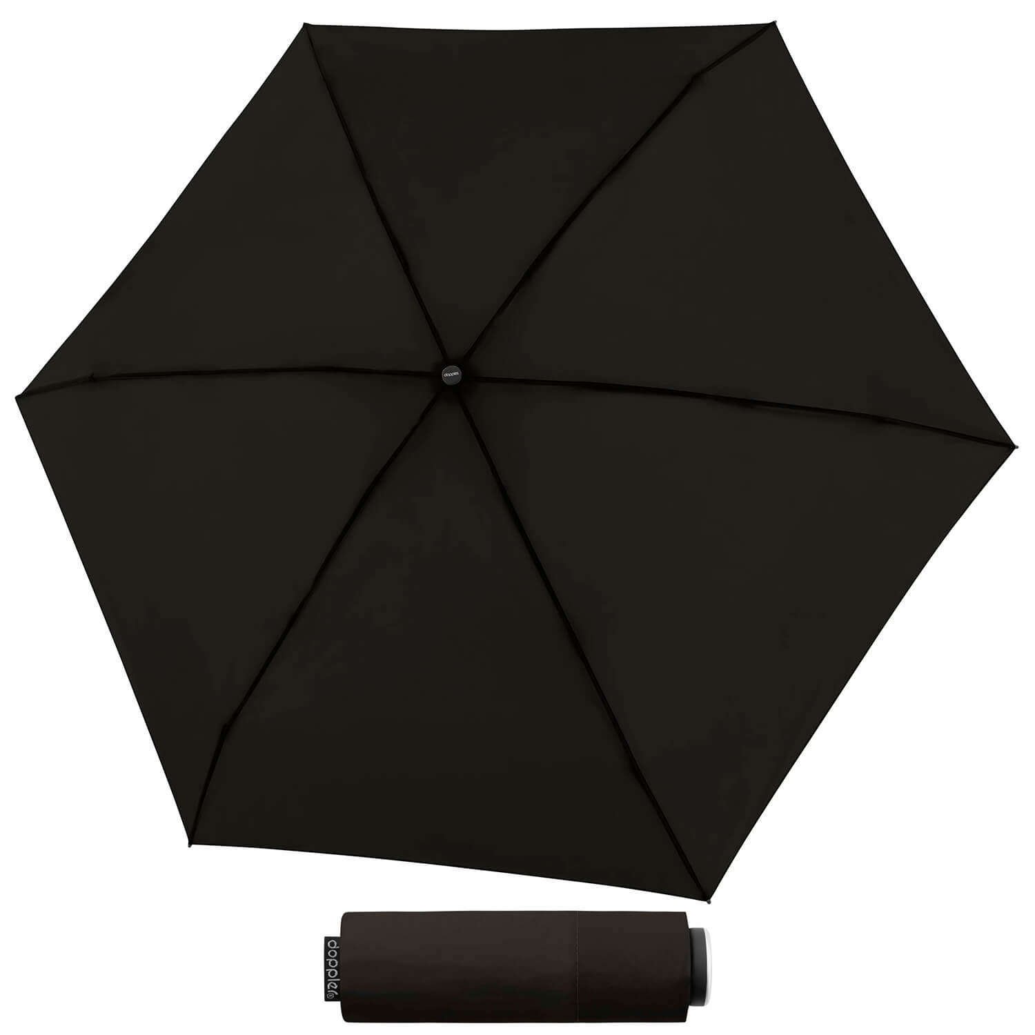 Зонт легкий механический Doppler 710263 Fiber Compact купол 93 см