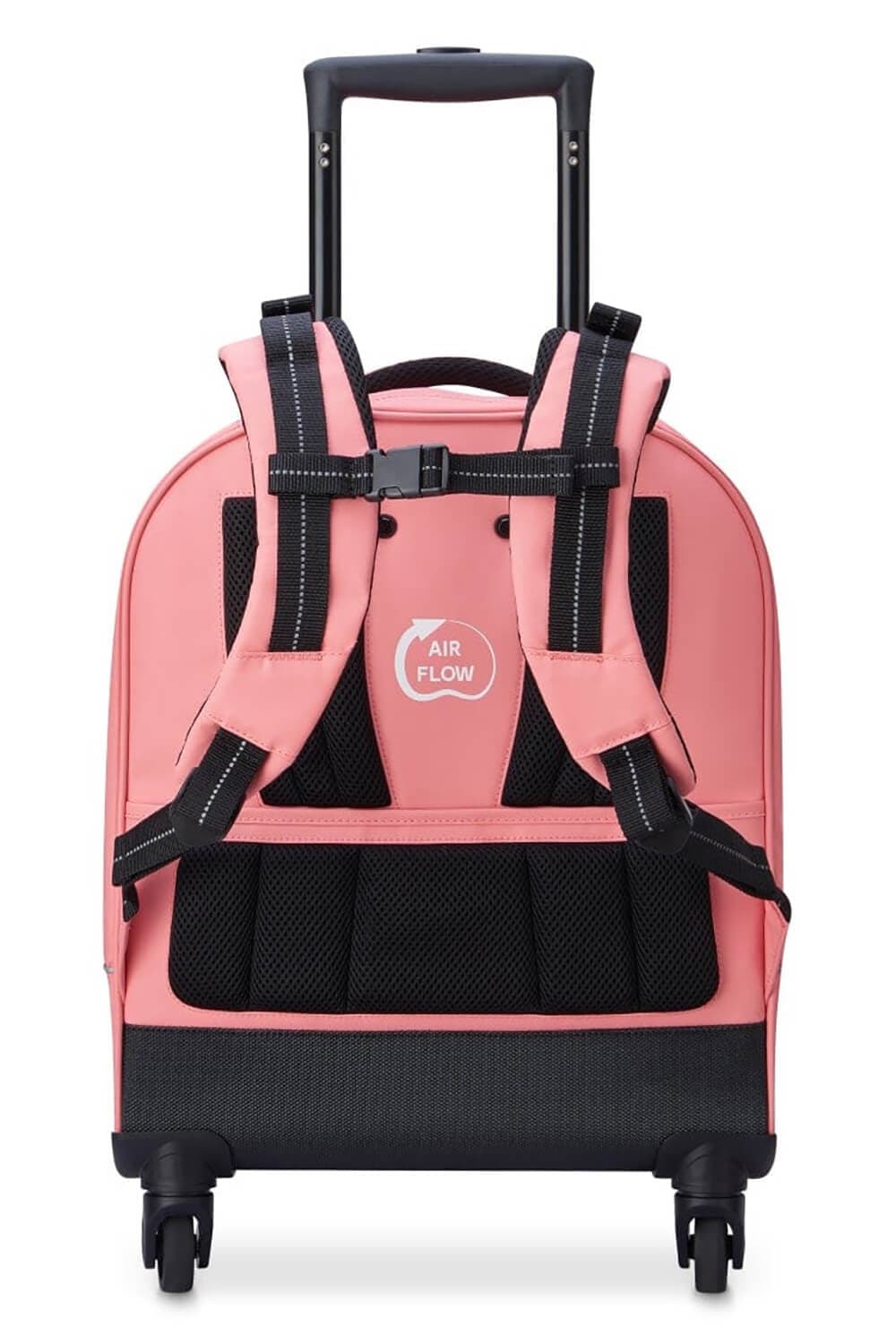 Школьный рюкзак на колесах для девочек Delsey Academie 003389453 4 Wheel Vertical Backpack 15.6″
