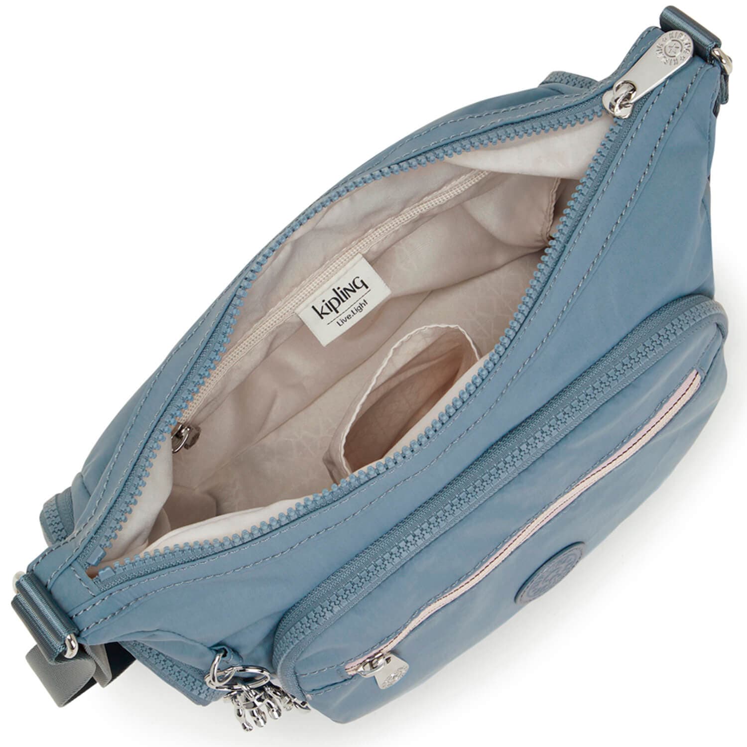 Женская сумка через плечо Kipling KI2536TZ5 Gabbie S Crossbody Bag Brush Blue ST