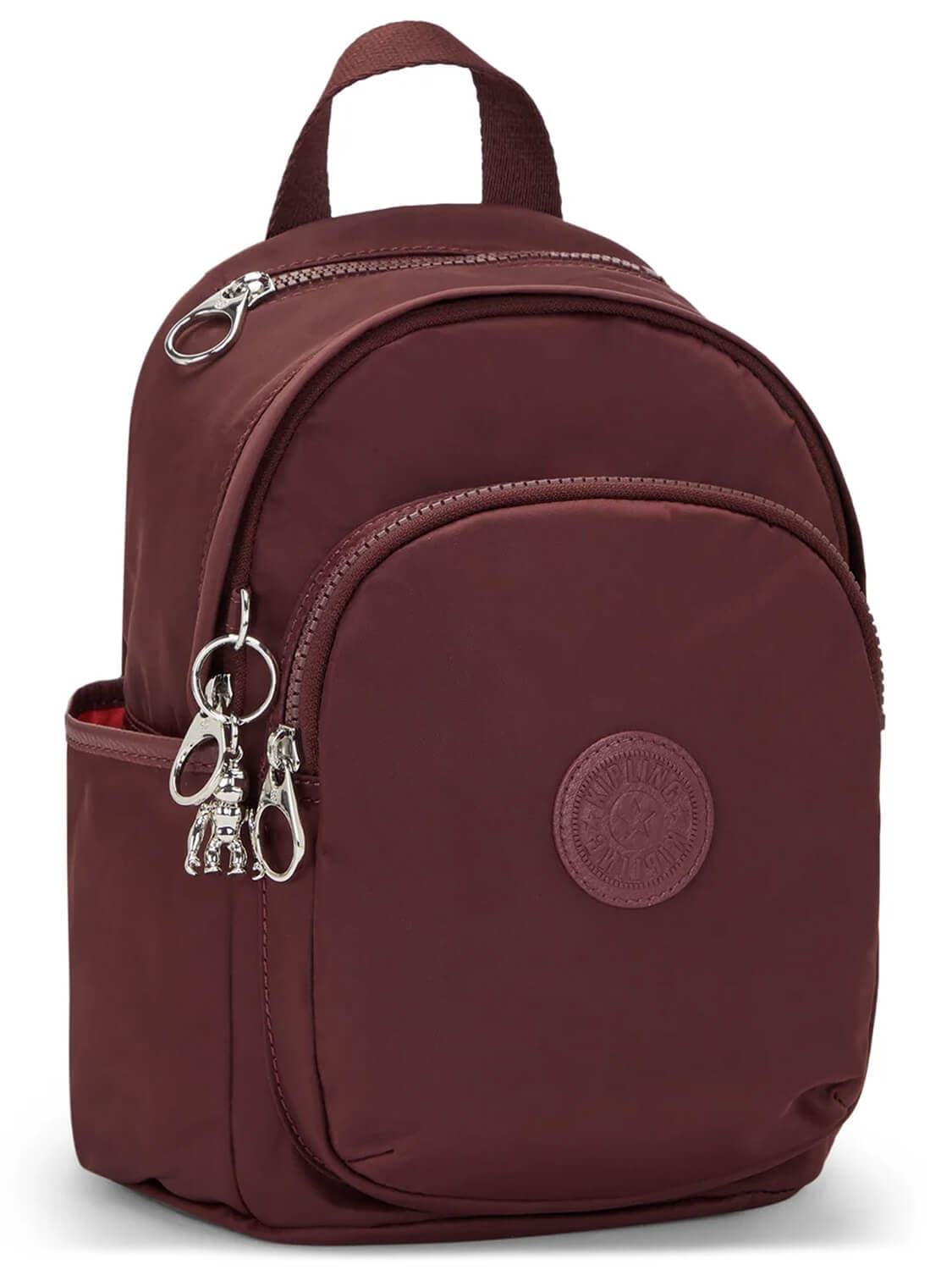 Маленький женский рюкзак Kipling KI45865LC Delia Mini Small Backpack Deep Aubergine